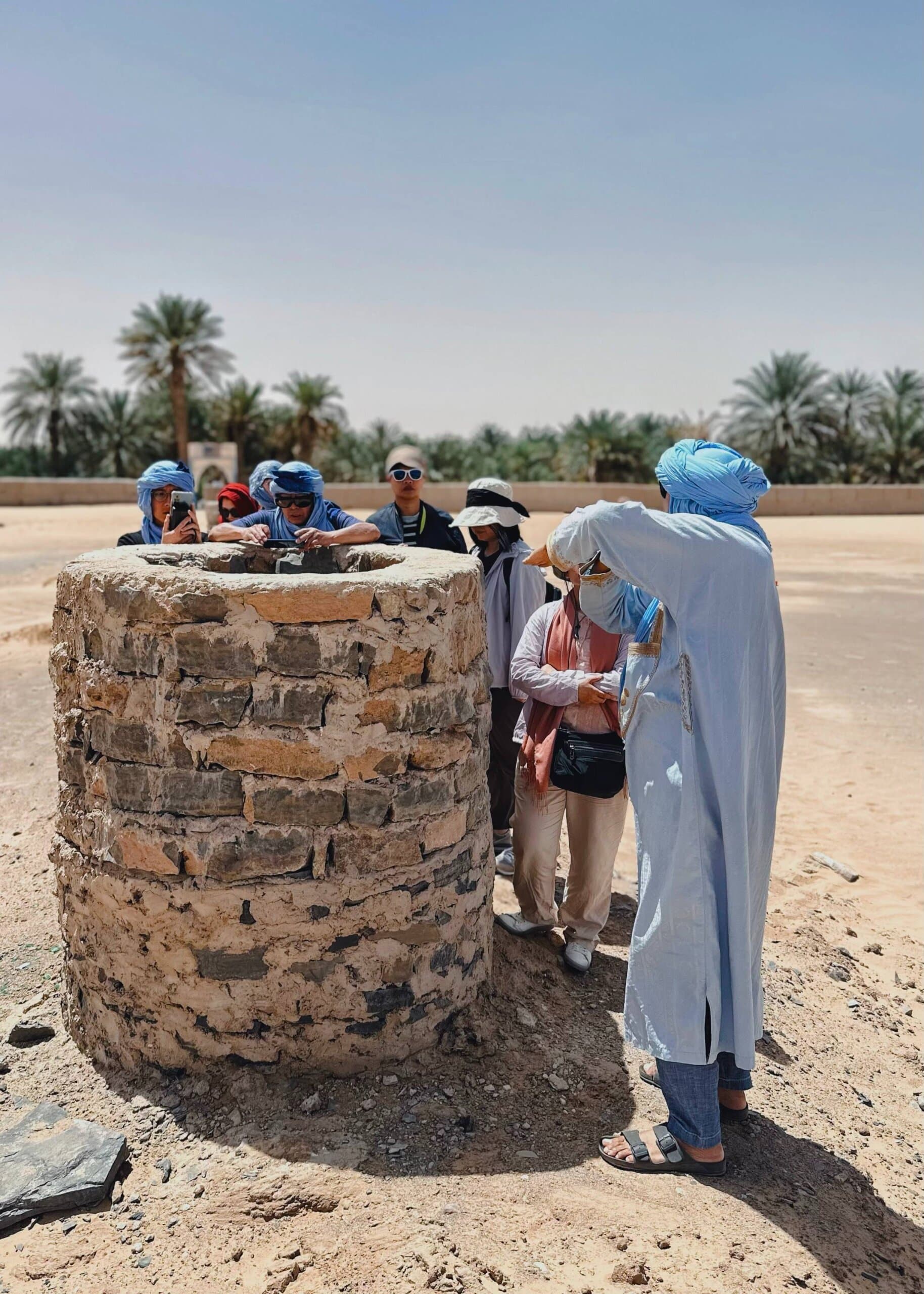 拜訪當地農莊，於摩洛哥農夫交流