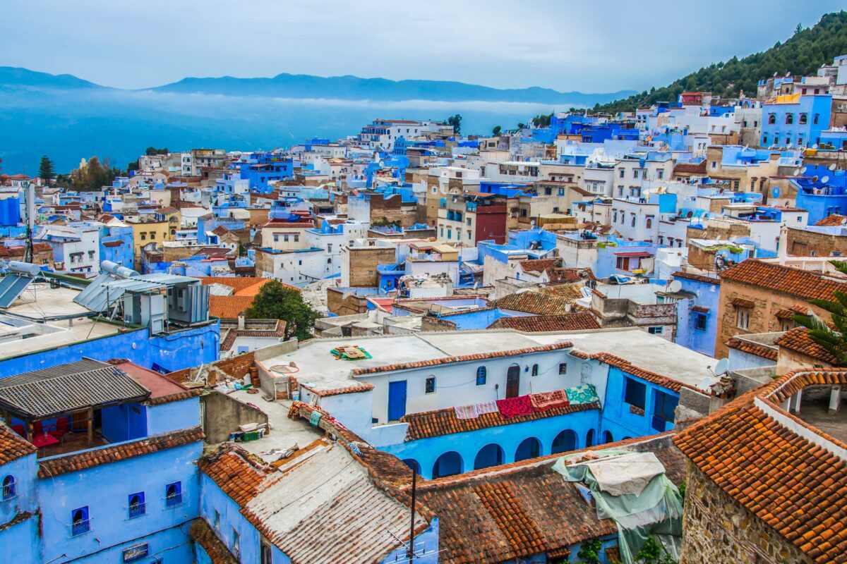漫步藍城舍夫沙萬(Chefchaouen)，沉醉夢幻色彩